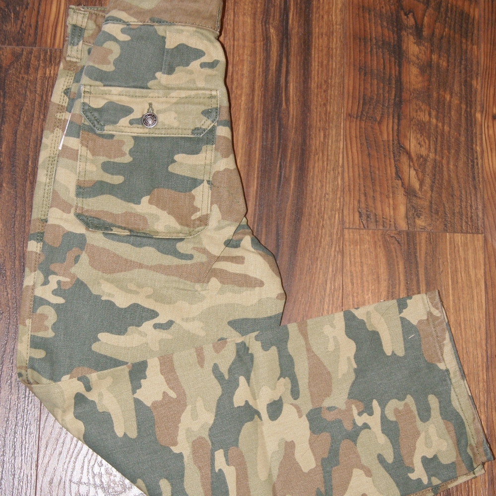 Free People Camo Jeans